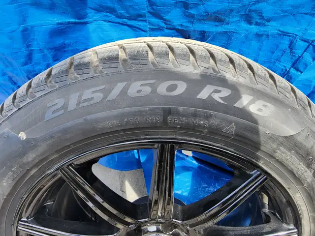 Winter Tires with Aluminiun Rims in Tires & Rims in Oshawa / Durham Region - Image 4