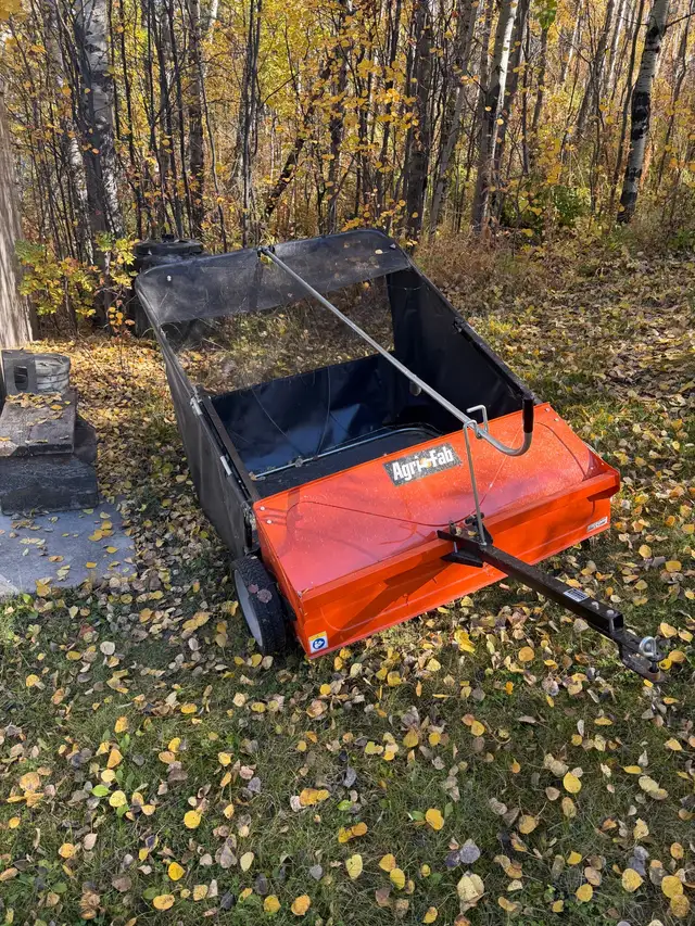 Agri-Fab 44” Tow-Behind Lawn Sweeper – $400 | Outdoor Tools & Storage ...