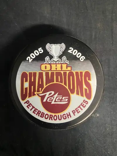 Peterborough Petes 2005-06 Memorial Cup Puck, View more