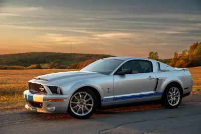 Mustang Shelby GT500KR 2009 originale, une véritable pièce de collection pour passionné de performan...