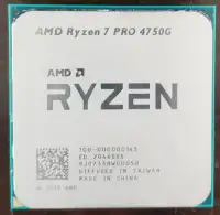 CPU AMD Ryzen 7 pro 4750G
