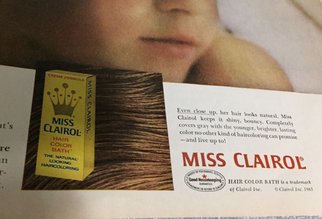 Vtg 1963 Miss Clairol With Mother Daughter Original Mag Ad in Arts & Collectibles in North Bay - Image 3