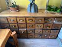 Antique filing cabinet 