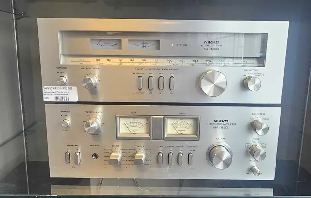 NIKKO AUDIO AMP AND TUNER SET in Stereo Systems & Home Theatre in Ottawa - Image 5