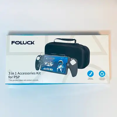 Foluck 3-in-1 Accessories Kit for PlayStation Portal – Carrying, View more