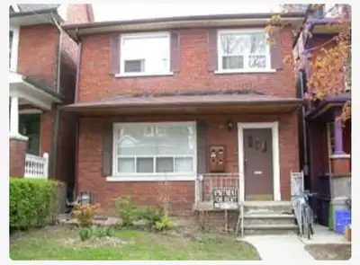 Large 1,000 sq. ft, 2 bedroom. Quiet treed street in a desirable area close to St. Clair West subway...