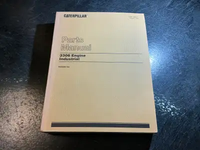 Caterpillar 3306 Industrial Engine Parts Manual Serial #64Z5381, View more