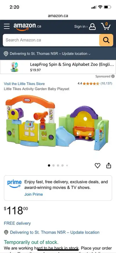 Little Tikes Activity Garden Baby Playset, View more