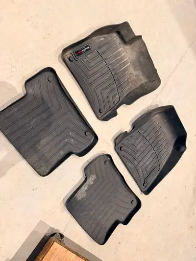 2005-2009 Audi A4 B7 Floor Mats - Floor Liners I believe that is the year range Front and Rear floor...