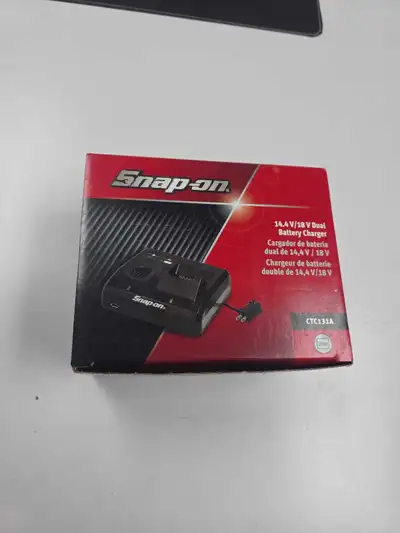 Snap-On 14.4V/18V Dual Battery Charger CTC131A , View more