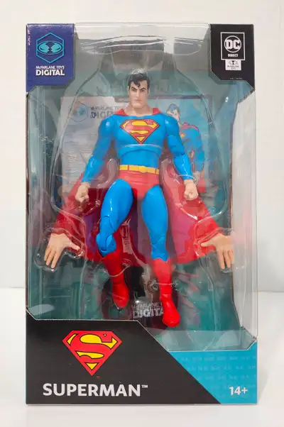 Superman (The Silver Age) = $50. John Constantine = $40. Shazam (DC Direct Dawn of DC) = $130. - new...