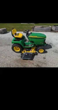 John Deere GX345 garden tractor 