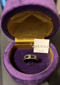 GUCCI Icon ring - Genuine /authentic