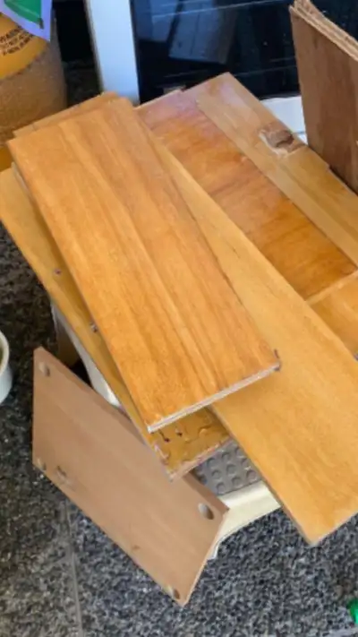 FREE scrap FIREWOOD with FREE DELIVERY. Painted, OSB, plywood, View more