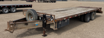 2014 Load Trail 26ft Equipment trailer. Tandem 10,000 lb axles. Heavy Duty Loading Ramps BC CVI vali...