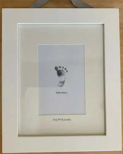 3 Baby Picture Frames First Bath Step Tooth Brand NEW, View more
