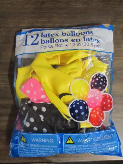 bag of balloons., View more