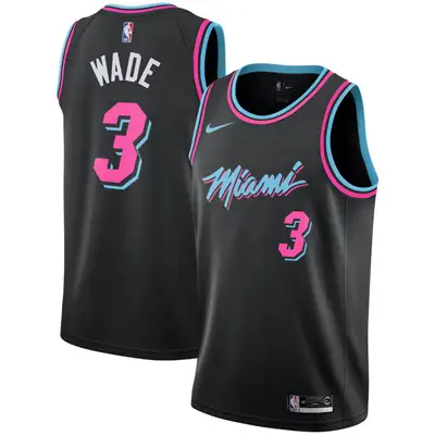 Brand new with tags top quality replica stitched NBA jersey standard fit perfect gift for Heat fans...