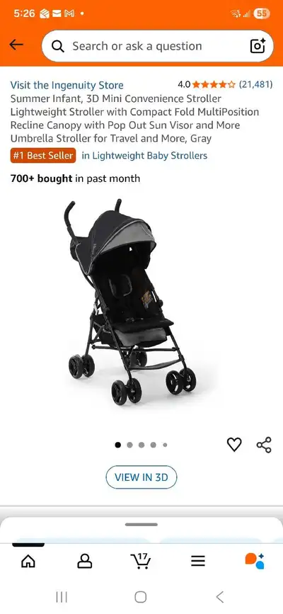 New Summer 3D Stroller, View more