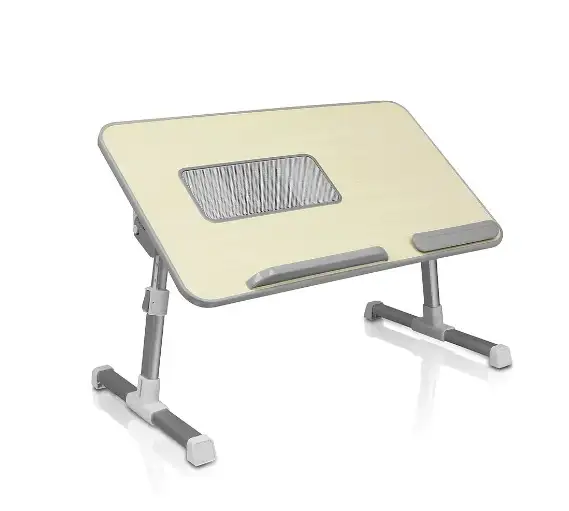 Aluratek - Adjustable Laptop Table with Fan64407492640001120