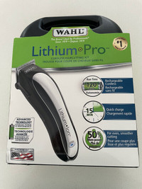 Wahl Lithium Pro Cordless Hair Cutting Kit- New