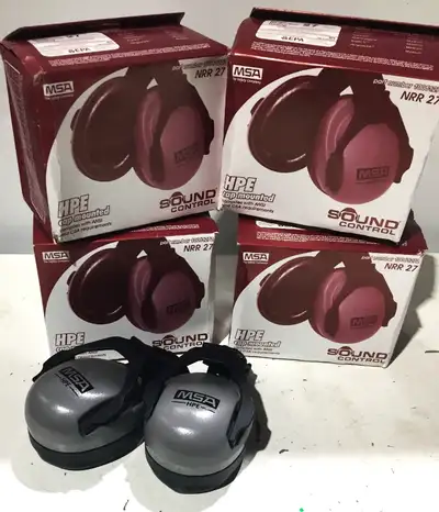 new MSA H1 Helmet Mounted Hearing Protection Ear Muff NRR27, View more