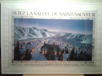 Cadre "Skiez la Vallee de Saint-Sauveur"