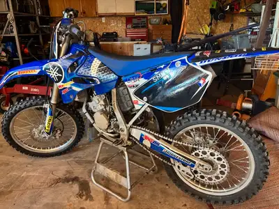 2013 YZ125 2stroke for sale, asking $4500, no trades. Good reliable bike, plastics good, well mainta...