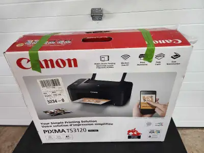 Cannon PIXMA TS3120 Printer In Excellent Condition Works Great Aking $35 For More Info Or If Your In...
