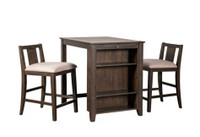 Brand New - 3 PC's  Counter Height DINING SET 