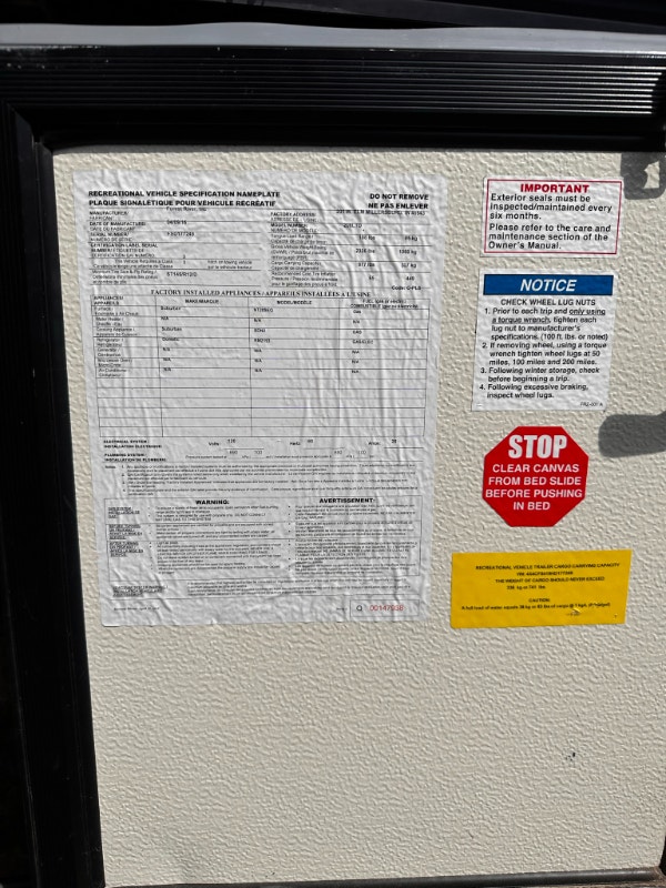 2017 Flagstaff Mac vinyl pop up tent trailer Travel Trailers