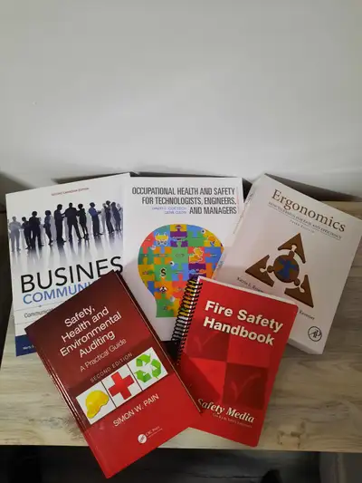 New books,never used. Occupation health and safety, View more