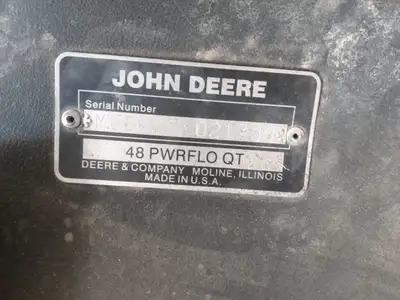 Power Flow bagger for a John Deere LT166 lawn tractor, View more