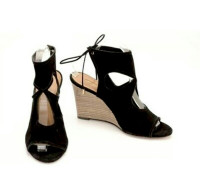 Women's Shoes Aquazzura “Sexy Thing” Suede Wedge Heels (Size 9)
