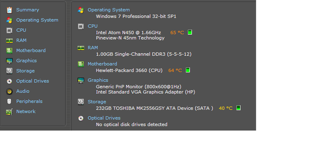 HP Mini 210-1100 10-inch Netbook with WIN10 in Laptops in City of Toronto - Image 5