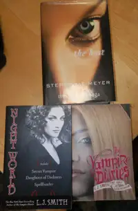 3 Books - Vampire Diaries - Host - Night World