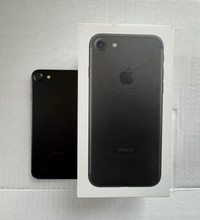 Black iPhone 7 32gb
