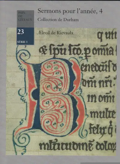En parfaite condition de Aelred De Rievaulx non négociable 9782921592291 176