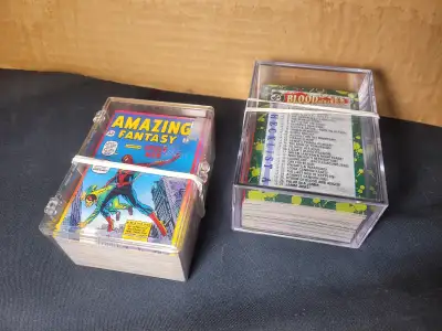 Marvel and DC cards 1992..30th anniversary and Bloodlines, View more