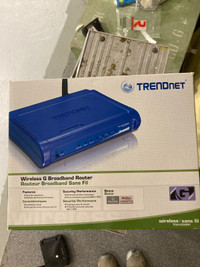 Wireless G broadband router