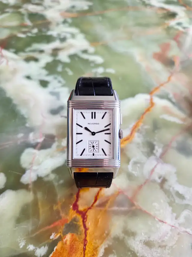 JAEGER-LECOULTRE GRAND REVERSO ULTRA THIN DUO Q3788570 WATCH in Jewellery & Watches in Downtown-West End - Image 10