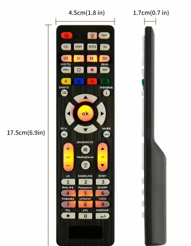 Universal TV Remote LG, Sony, Samsung, Panasonic, Toshiba etc. in Video & TV Accessories in Ottawa - Image 6