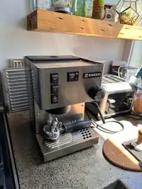 Ensemble machine espresso Rancilio Silvia v6 + Grinder Baratza 