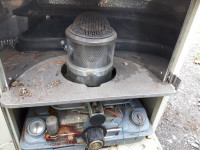 George Takei butane stove and Sunbeam kero heater