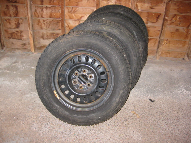4 STUDDED 17 INCH WINTER TIRES. 245/65 R17 in Tires & Rims in Truro - Image 3