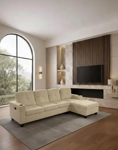 Sectional sofa  with Chaise, View more