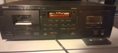 Yamaha K-902 Dual Cassette Deck Player, View more