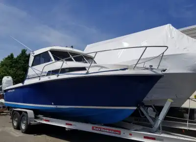Renown vessel from a legendary west coast manufacturer. Recent major mechanical work makes this a tu...