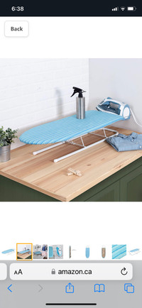 NEW Honey can do Collapsible Tabletop Ironing Board ! 