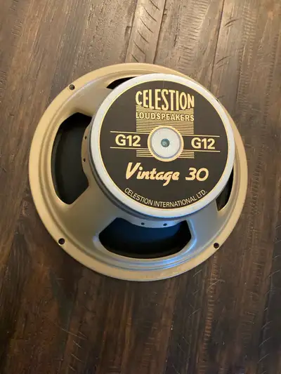 Selling a Celestion Vintage 30 guitar speaker, known for its exceptional tone and clarity, perfect f...